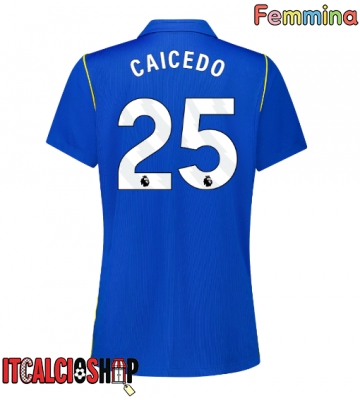 Chelsea Moises Caicedo #25 Prima Maglia Femmina 2026-27 Manica Corta